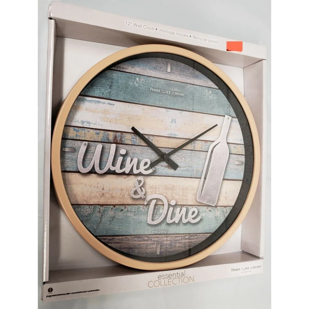 Plastic Kitchen Wall Clock, 12
